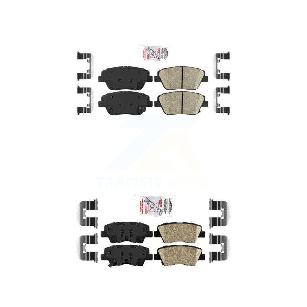 Front Rear Ceramic Disc Brake Pads Kit For Kia Optima With Electric Parking KNF-100171