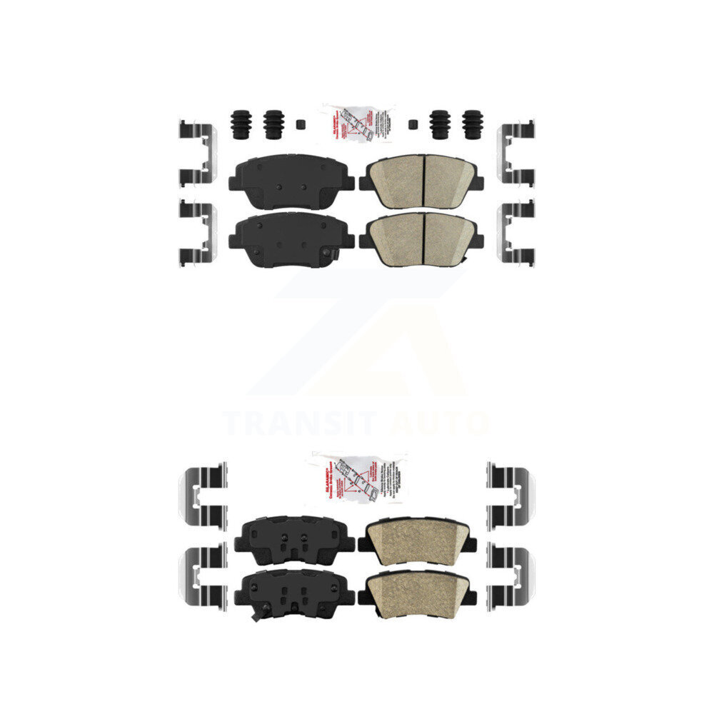 Front Rear Ceramic Disc Brake Pads Kit For Kia Optima With Electric Parking KNF-100176