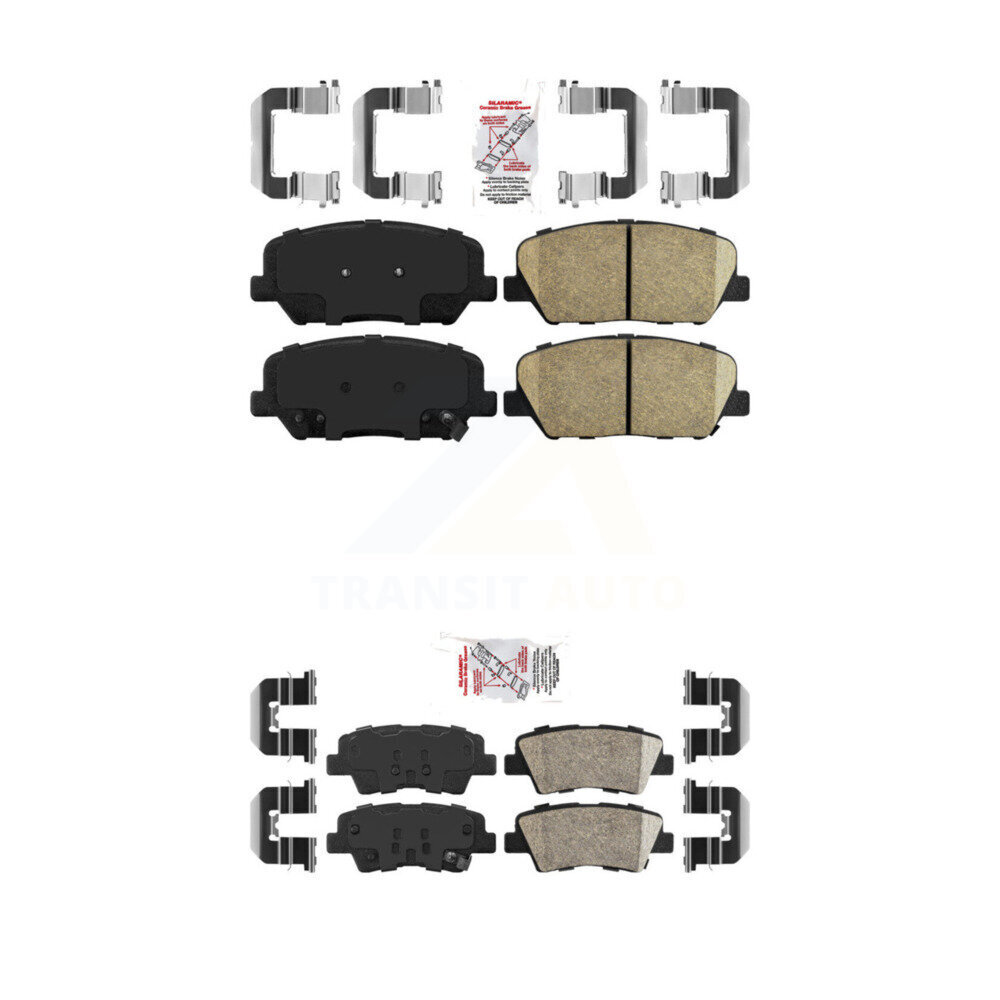 Front Rear Ceramic Disc Brake Pads Kit For Kia Optima 2.0L KNF-100190