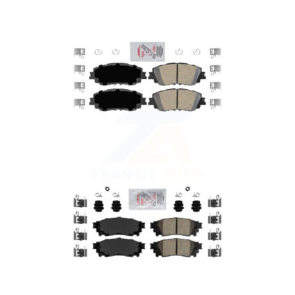 Front Rear Ceramic Disc Brake Pads Kit For Toyota RAV4 Camry C-HR Corolla Cross Lexus KNF-100201