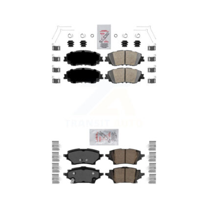 Front Rear Ceramic Disc Brake Pads Kit For Toyota C-HR KNF-100203
