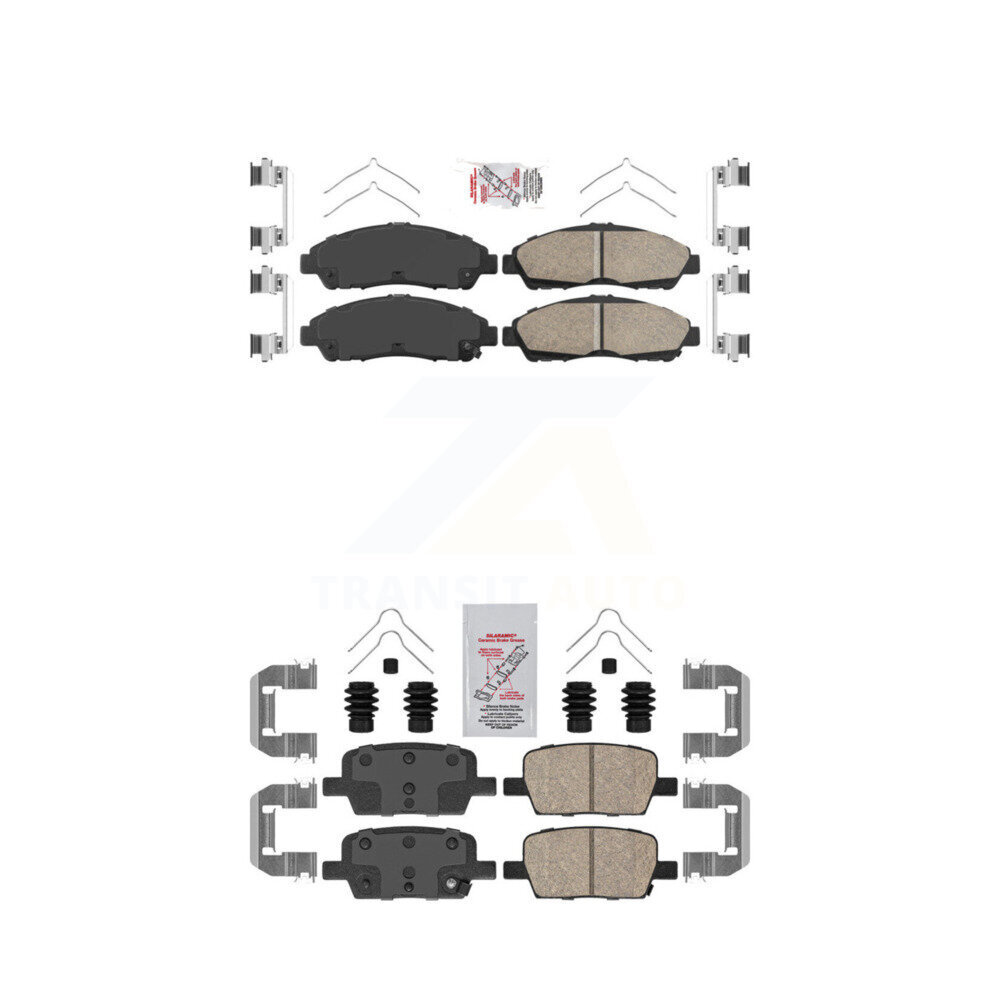 Front Rear Ceramic Disc Brake Pads Kit For Chevrolet Cadillac XT5 Traverse GMC Acadia XT6 KNF-100535