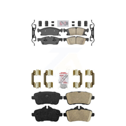 Front Rear Ceramic Disc Brake Pads Kit For Mercedes-Benz ML350 GLE400 GLE350 GL350 GLS450 KNF-100546
