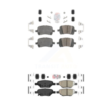Front Rear Ceramic Disc Brake Pads Kit For Chevrolet Malibu Pontiac G5 G6 Cobalt HHR Aura KNF-100638