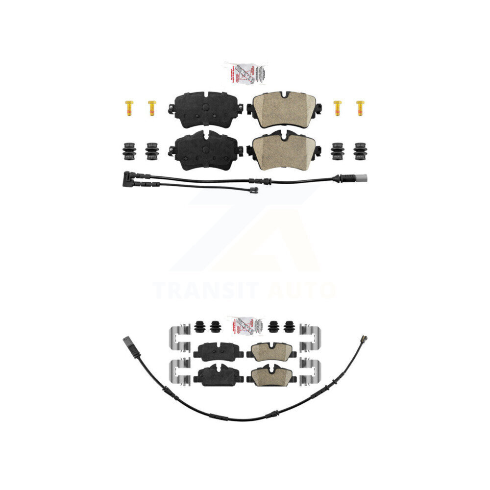 Front Rear Ceramic Disc Brake Pads Kit For Mini Cooper KNF-100683