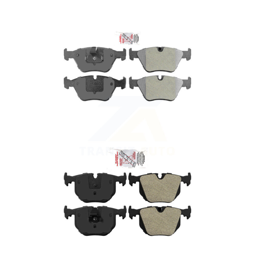 Front Rear Semi-Metallic Disc Brake Pads Kit For BMW X3 330Ci Z4 330i 330xi M3 KNF-100749