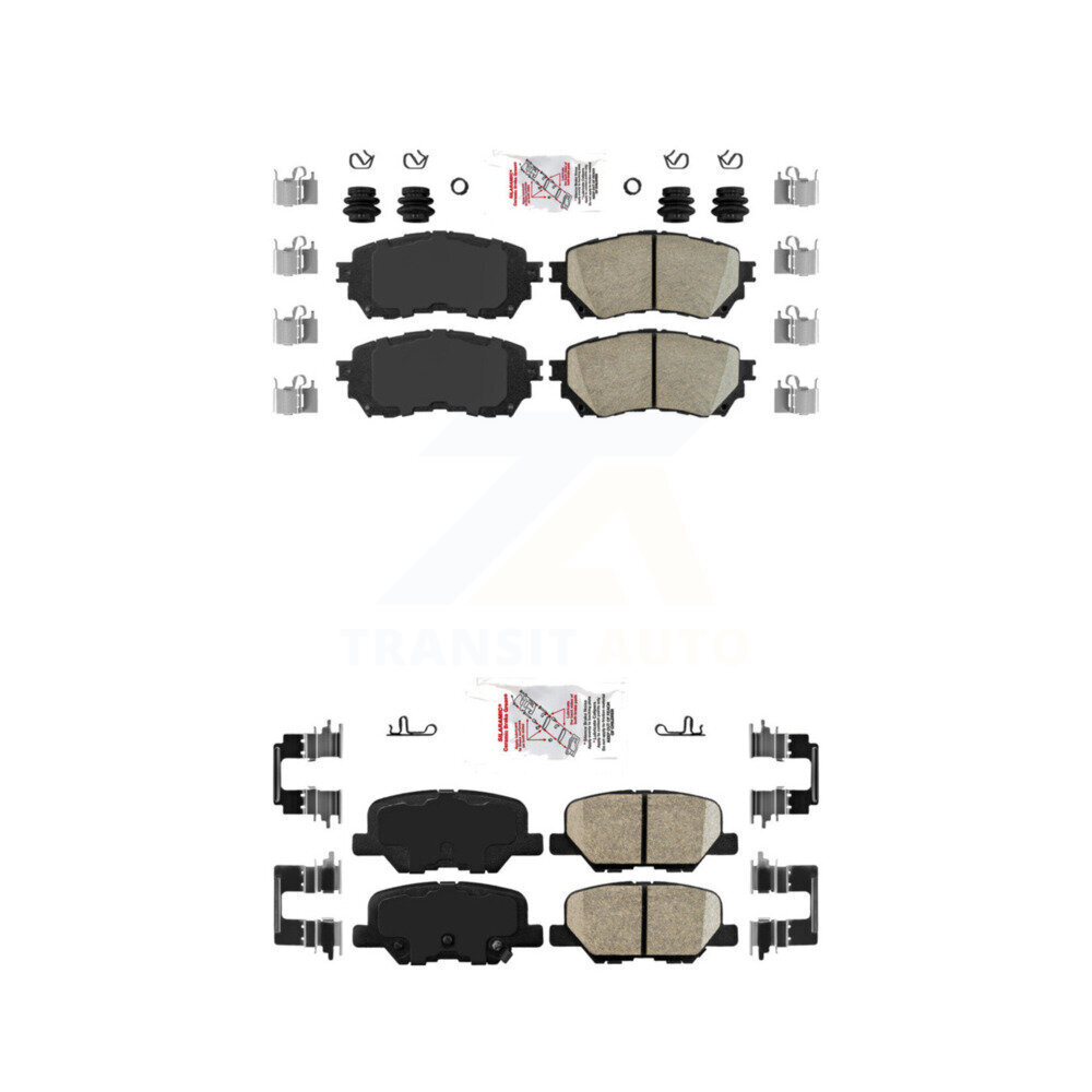 Front Rear Ceramic Disc Brake Pads Kit For Mazda 6 KNF-100795