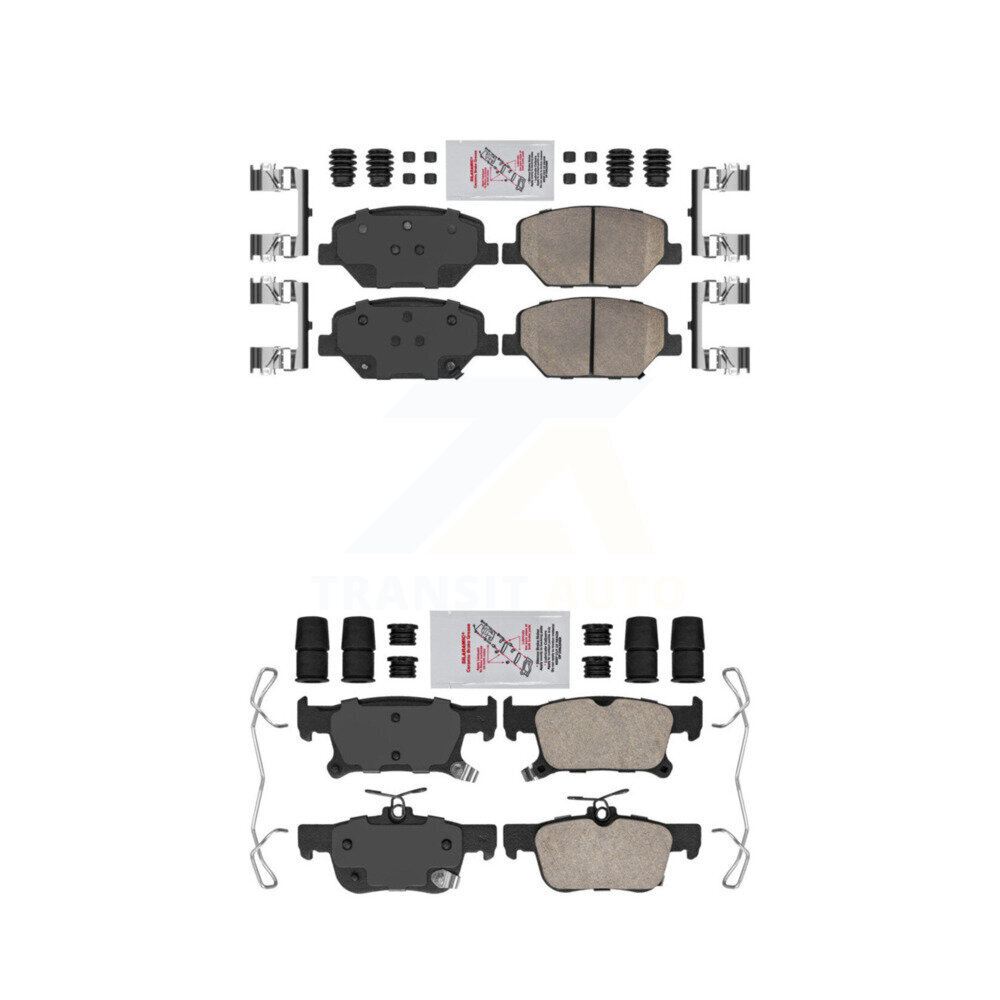 Front Rear Ceramic Disc Brake Pads Kit For Buick Envision KNF-100801