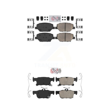 Front Rear Ceramic Disc Brake Pads Kit For Buick Envision KNF-100802