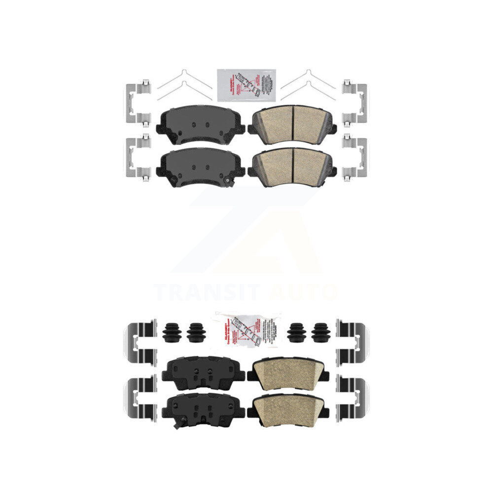 Front Rear Ceramic Disc Brake Pads Kit For Kia Forte Hyundai Elantra GT Forte5 Koup KNF-100808