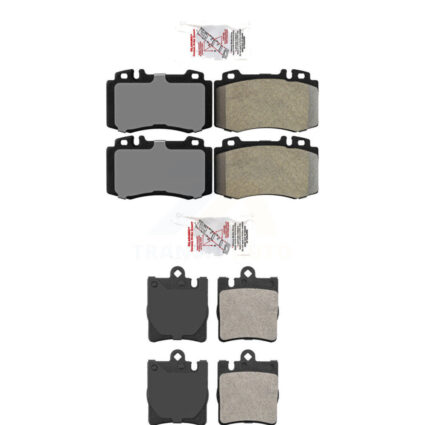 Front Rear Semi-Metallic Disc Brake Pads Kit For Mercedes-Benz C230 SLK350 C320 C350 KNF-100894