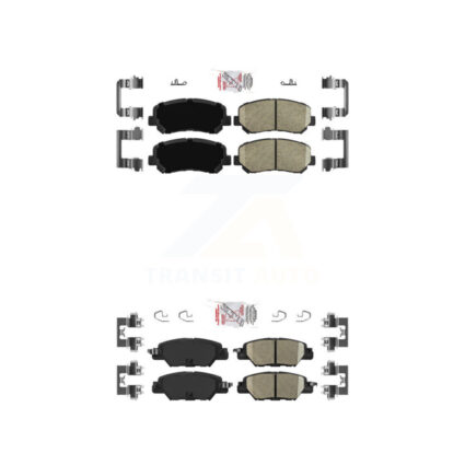 Front Rear Ceramic Disc Brake Pads Kit For Mazda CX-5 KNF-101043