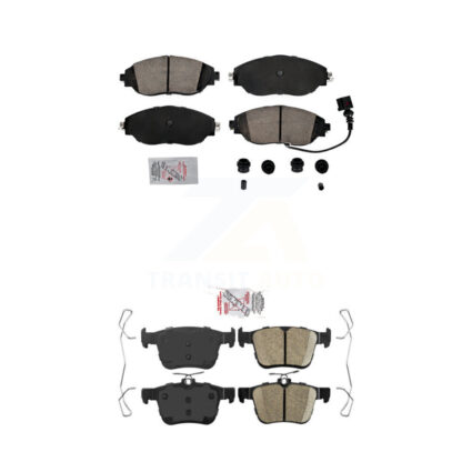 Front Rear Ceramic Disc Brake Pads Kit For Volkswagen Jetta Arteon Audi S3 A3 Quattro KNF-101064