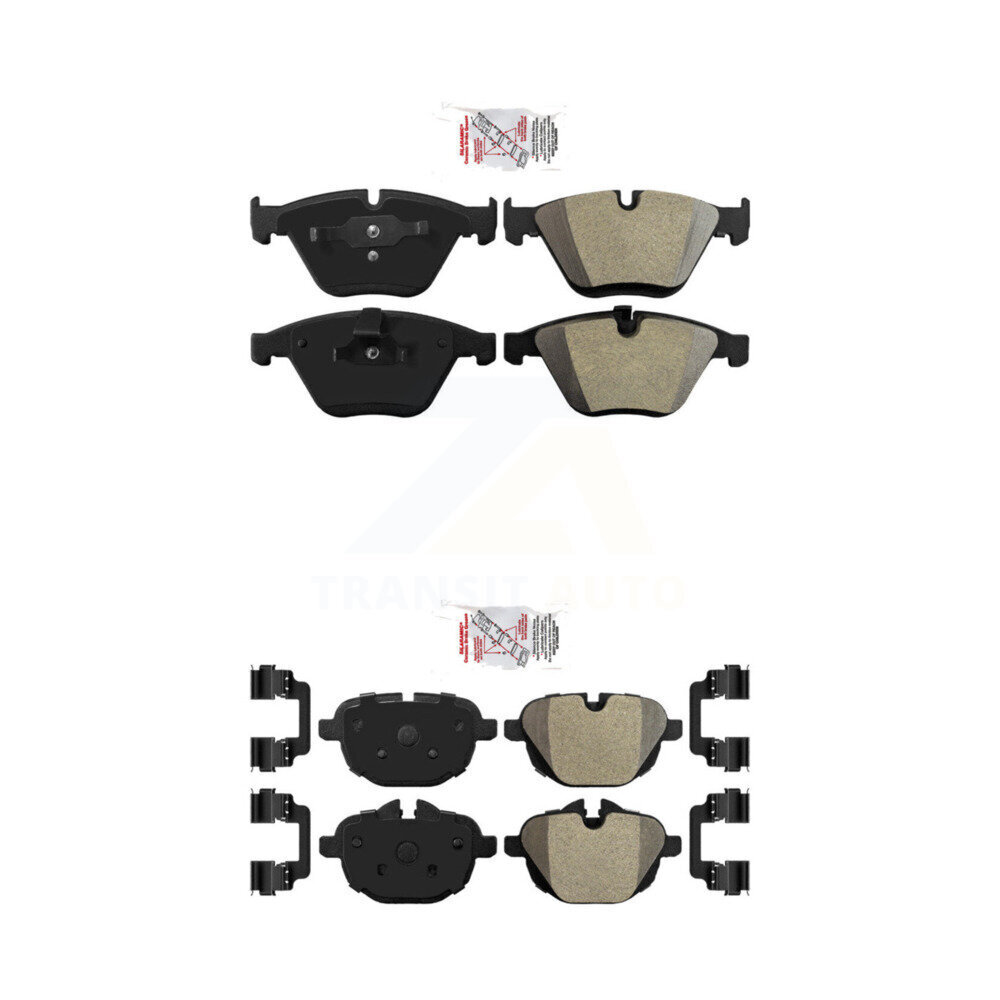 Front Rear Semi-Metallic Disc Brake Pads Kit For BMW Z4 KNF-101110