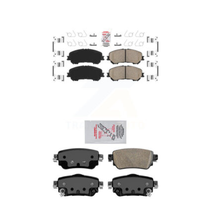 Front Rear Ceramic Disc Brake Pads Kit For Nissan Rogue Sport Qashqai KNF-101266