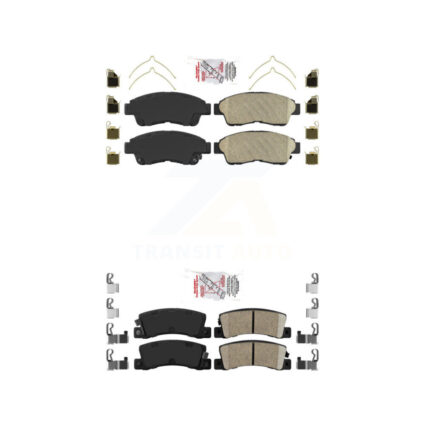 Front Rear Ceramic Disc Brake Pads Kit For Toyota Camry Celica KNF-101360