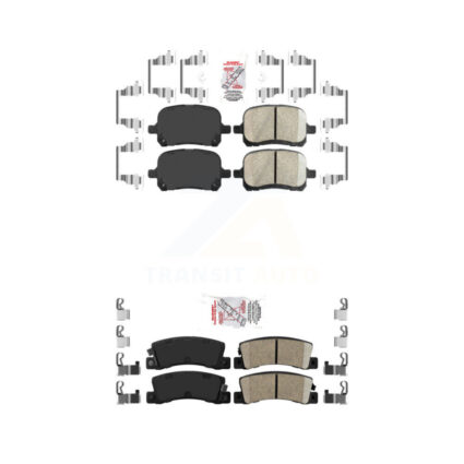 Front Rear Ceramic Disc Brake Pads Kit For Toyota Camry Lexus RX300 Solara ES300 KNF-101362
