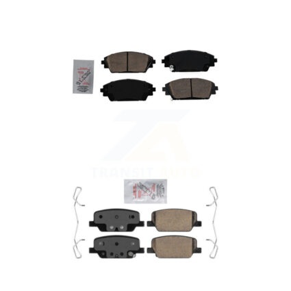 Front Rear Ceramic Disc Brake Pads Kit For 2020-2023 Mazda CX-30 KNF-101494