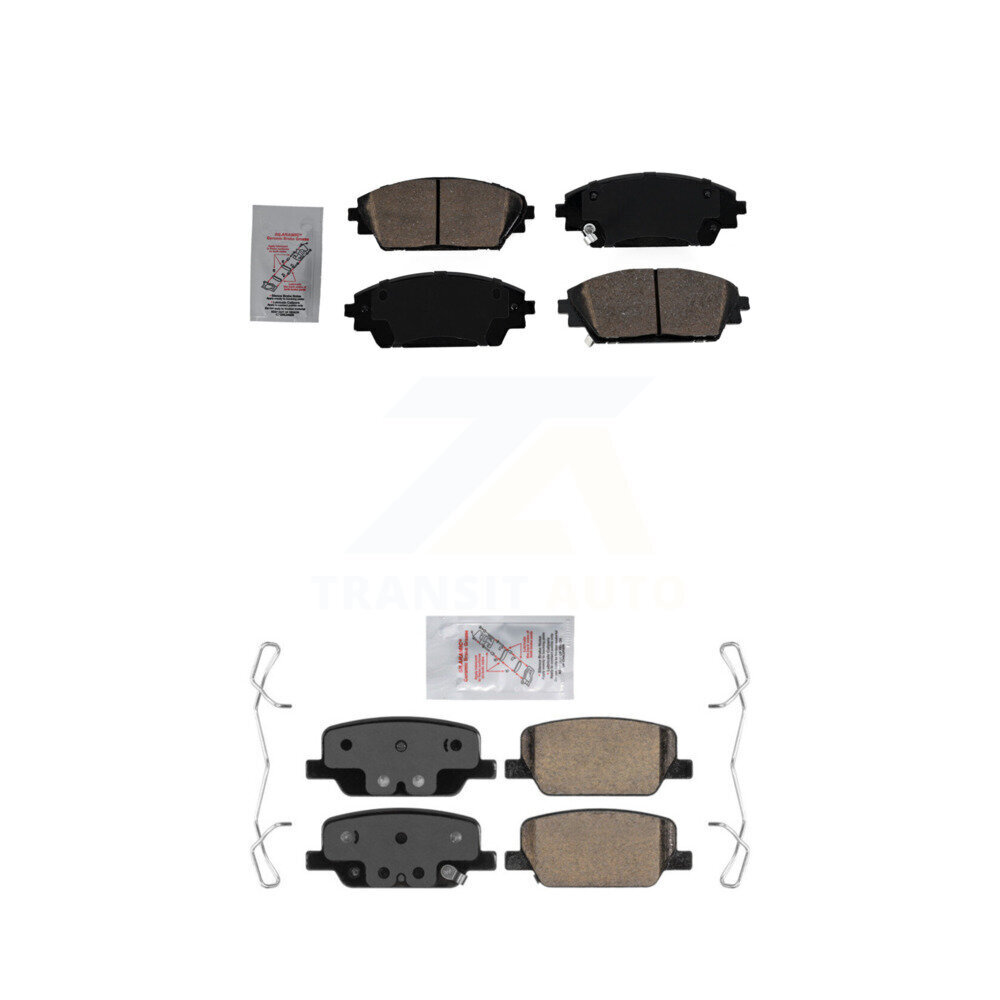 Front Rear Ceramic Disc Brake Pads Kit For 2020-2023 Mazda CX-30 KNF-101494