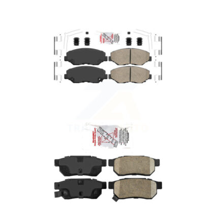 Front Rear Ceramic Disc Brake Pads Kit For Honda Fit EV Vehicles Manufactured In Mexico KNF-101511