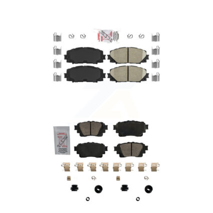 Front Rear Ceramic Disc Brake Pads Kit For Toyota Corolla With Electric Parking KNF-101663