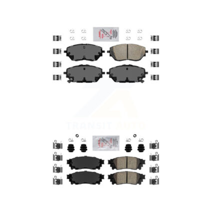 Front Rear Ceramic Disc Brake Pads Kit For Toyota C-HR KNF-101698