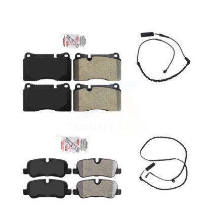 Front Rear Ceramic Brake Pads Wear Sensor Kit For Land Rover Range 4.2L with Supercharged KNW-100018