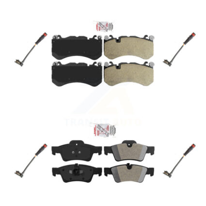Front Rear Ceramic Disc Brake Pads And Wear Sensors Kit For Mercedes-Benz G63 AMG KNW-100302