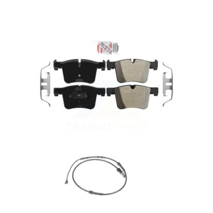 Front Ceramic Disc Brake Pads And Wear Sensors Kit For BMW X3 X4 KNW-100536
