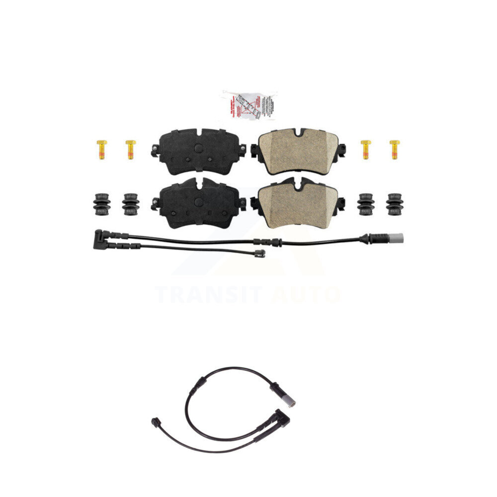 Front Ceramic Disc Brake Pads And Extra Wear Sensors Kit For Mini Cooper KNW-100565