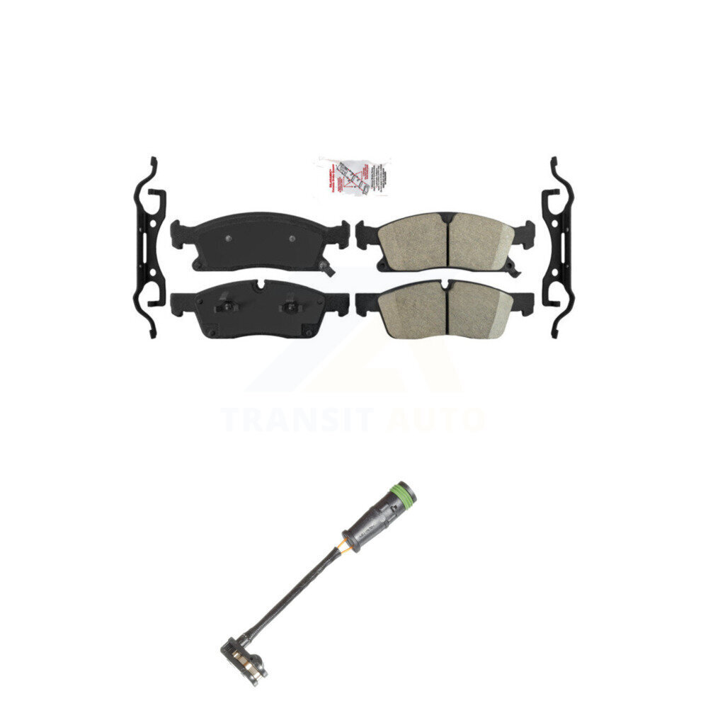 Front Ceramic Disc Brake Pads And Wear Sensors Kit For Mercedes-Benz GLE400 GL350 GL450 KNW-100638