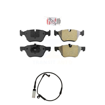 Front Ceramic Disc Brake Pad Wear Sensor Kit For BMW 525i With 310mm Diameter Rotor KNW-100677