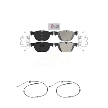 Front Ceramic Disc Brake Pads And Wear Sensors Kit For BMW X5 X6 KNW-100737
