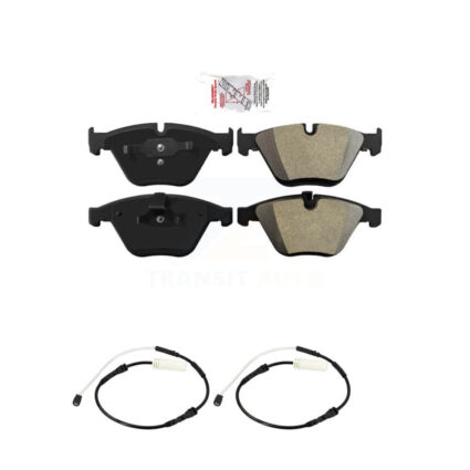 Front Ceramic Disc Brake Pads And Wear Sensors Kit For BMW 328i xDrive 335i 335is 335d KNW-100815
