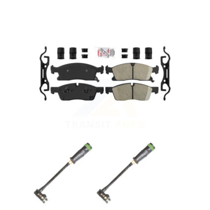 Front Ceramic Disc Brake Pads And Wear Sensors Kit For Mercedes-Benz GLE400 GL350 GL450 KNW-100827