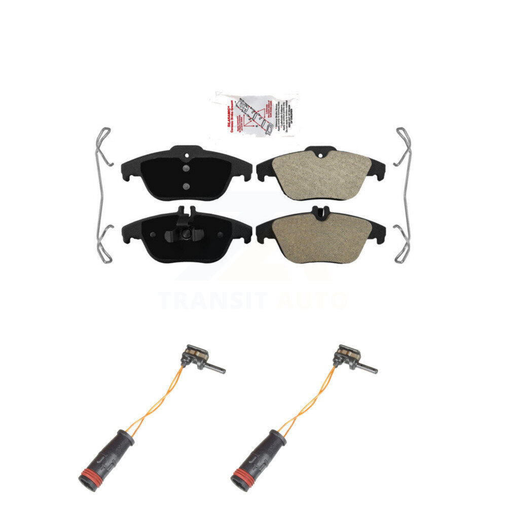 Rear Ceramic Brake Pad And Wear Sensor Kit For Mercedes-Benz C300 GLK350 GLK250 E350 C350 KNW-101070