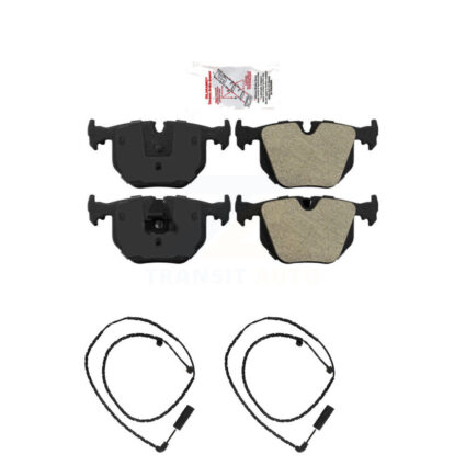 Rear Ceramic Disc Brake Pads And Wear Sensors Kit For Land Rover Range KNW-101075