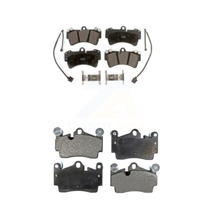 Front Rear Semi-Metallic Brake Pads Kit For Audi Q7 Porsche Cayenne Volkswagen Touareg KPF-100014