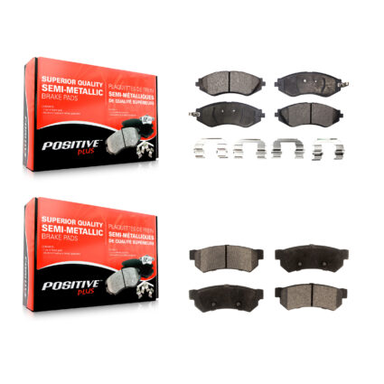 Front Rear Semi-Metallic Brake Pads Kit For Chevrolet Optra Suzuki Forenza Reno KPF-100021