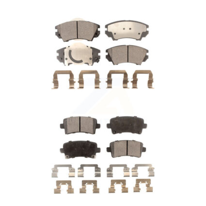 Front Rear Semi-Metallic Brake Pads Kit For Saab 9-5 KPF-100160