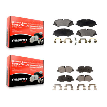 Front Rear Semi-Metallic Brake Pads Kit For Land Rover Range Sport LR4 KPF-100182