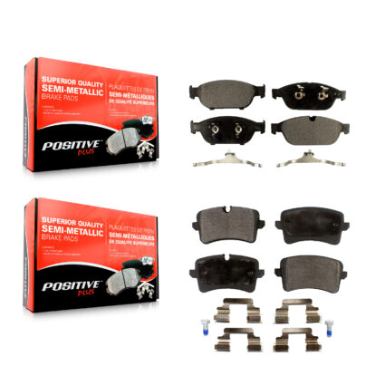 Front Rear Semi-Metallic Brake Pads Kit For Audi A6 Quattro A7 A8 KPF-100221