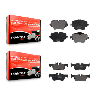 Front Rear Semi-Metallic Brake Pads Kit For BMW X1 Mini Cooper Countryman X2 Clubman 228i KPF-100510
