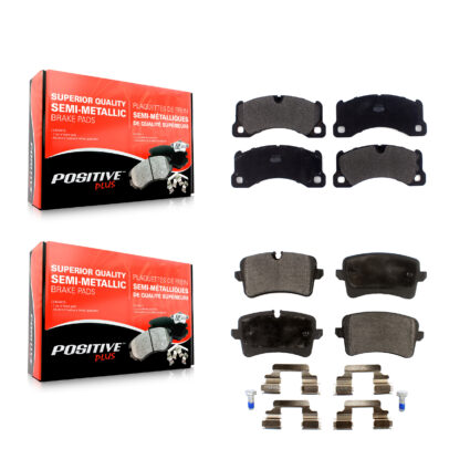 Front Rear Semi-Metallic Brake Pads Kit For Porsche Macan KPF-100517