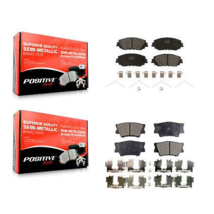 Front Rear Semi-Metallic Brake Pads Kit For Toyota Camry KPF-100540