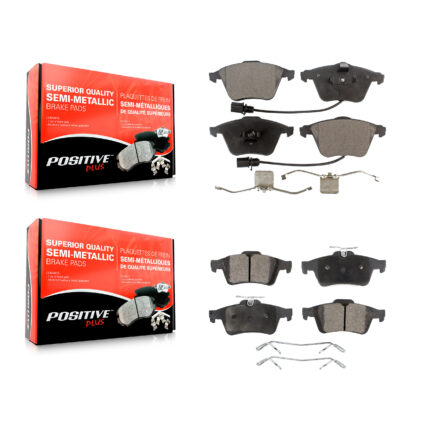 Front Rear Semi-Metallic Brake Pads Kit For Saab 9-3 9-3X KPF-100548
