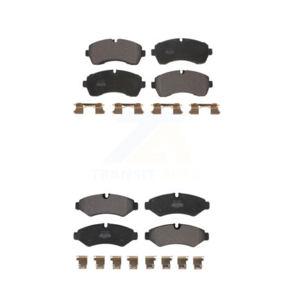 Front Rear Semi-Metallic Brake Pads Kit For Mercedes-Benz Sprinter 2500 3500 4500 3500XD KPF-100610