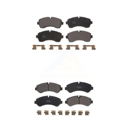 Front Rear Semi-Metallic Brake Pads Kit For Mercedes-Benz Sprinter 3500 4500 3500XD KPF-100611
