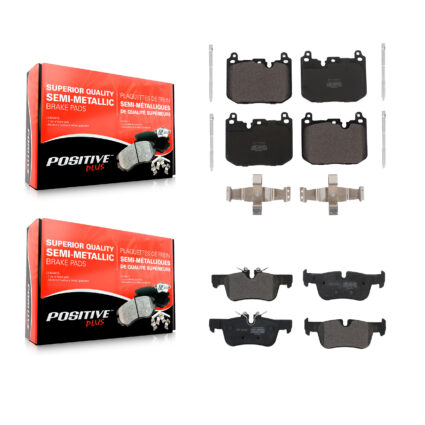 Front Rear Semi-Metallic Brake Pads Kit For Mini Cooper Countryman Clubman KPF-100654