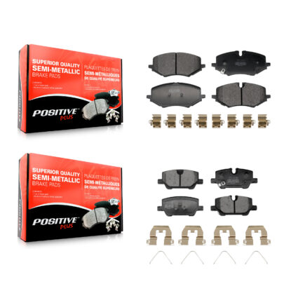 Front Rear Semi-Metallic Brake Pads Kit For Chevrolet Trailblazer Buick Encore GX KPF-100698